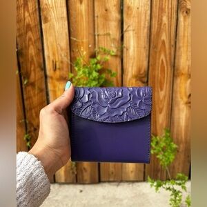 Patricia Nash Vibrant Purple Wallet •670